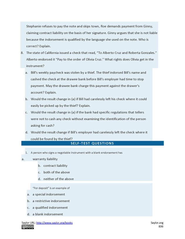 Business Law and the Legal Environment - Page 836